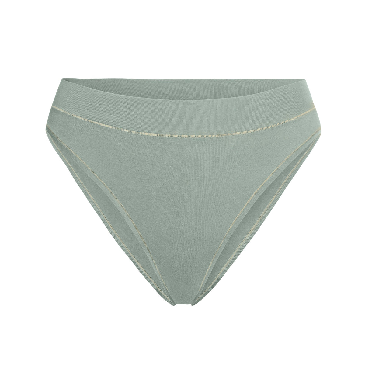 COTTON JERSEY CHEEKY TANGA | MINERAL