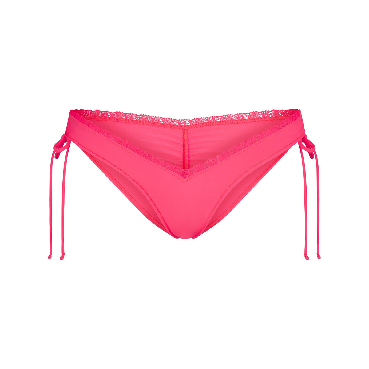 FITS EVERYBODY LACE MICRO TANGA | ULTRA PINK