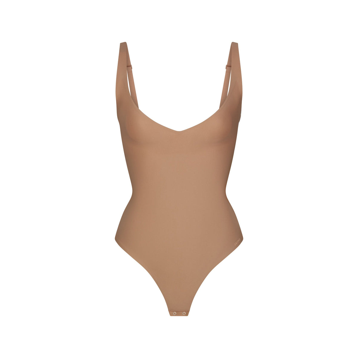 SKIMS BODY CORE SCULPT PLUNGE THONG BODYSUIT | SIENNA