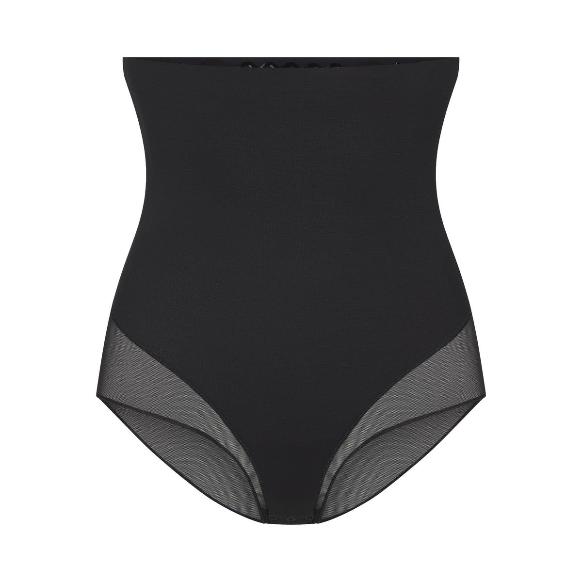 POWER MESH SHAPEWEAR CORE SCULPT HIGH-WAISTED BRIEF | ONYX