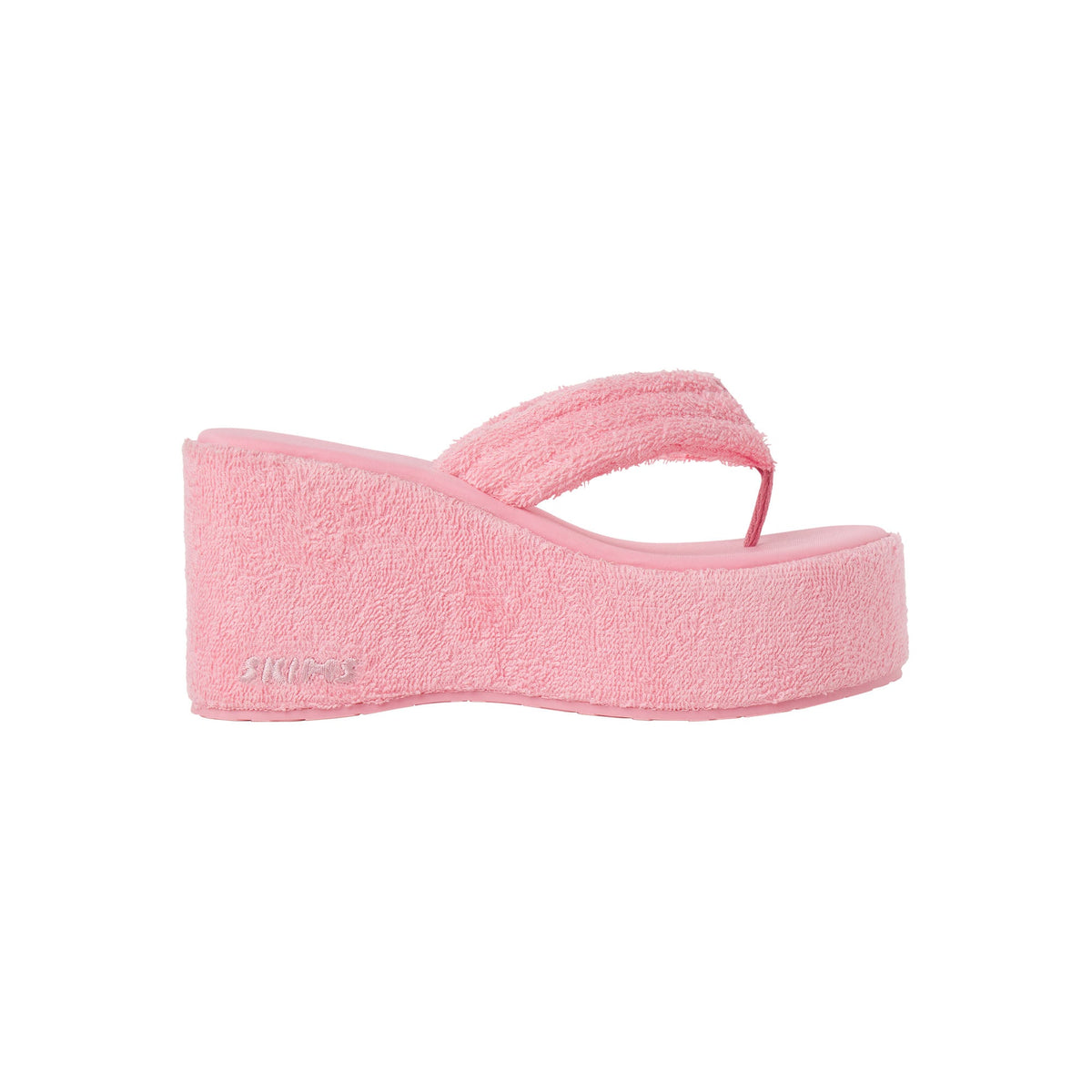 TERRY PLATFORM SANDAL | MELON