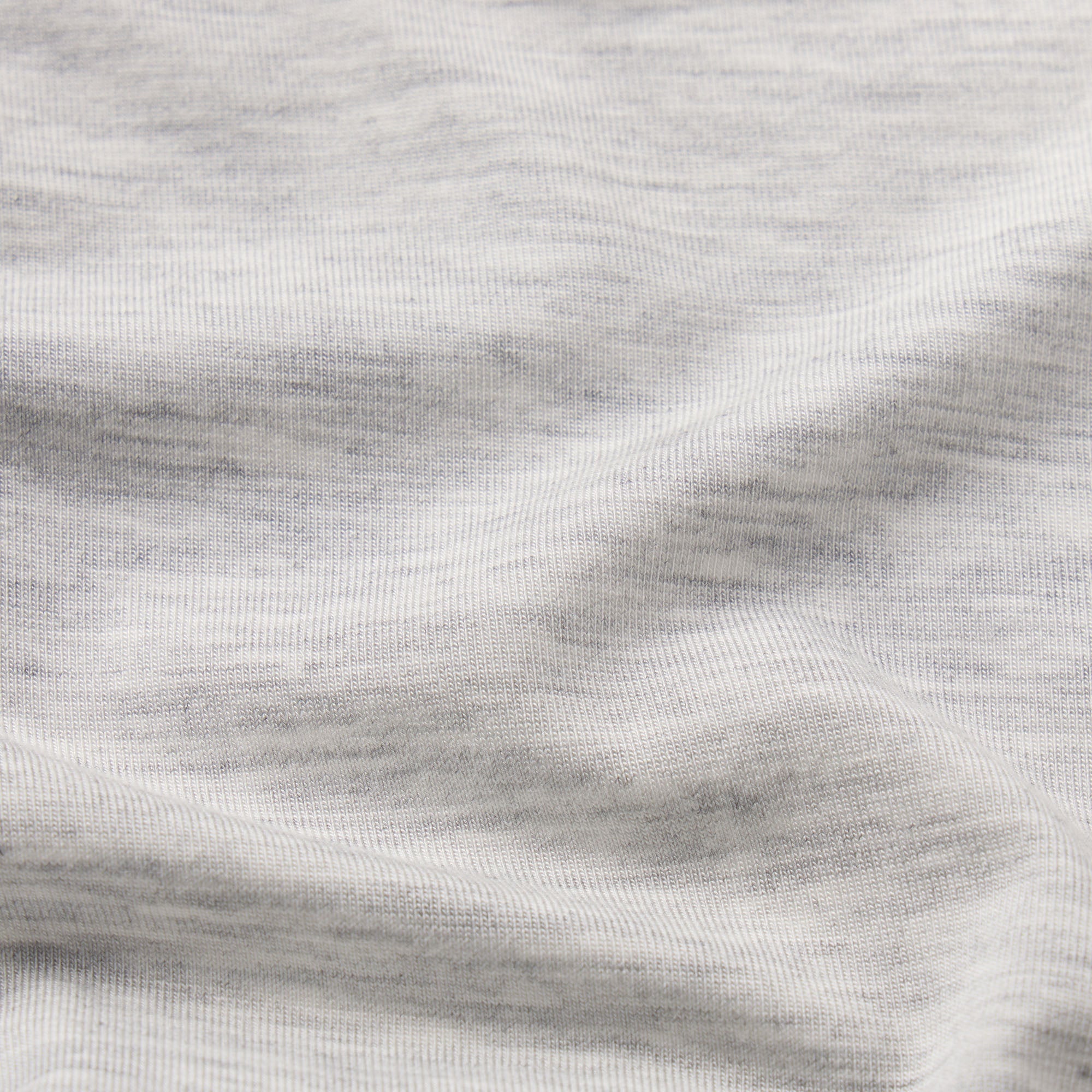 COTTON FLEECE SHRUNKEN CARDIGAN | LIGHT HEATHER GREY