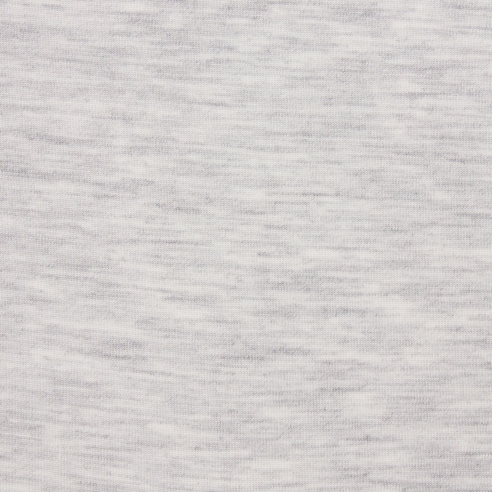 COTTON JERSEY ZIP UP HOODIE | LIGHT HEATHER GREY