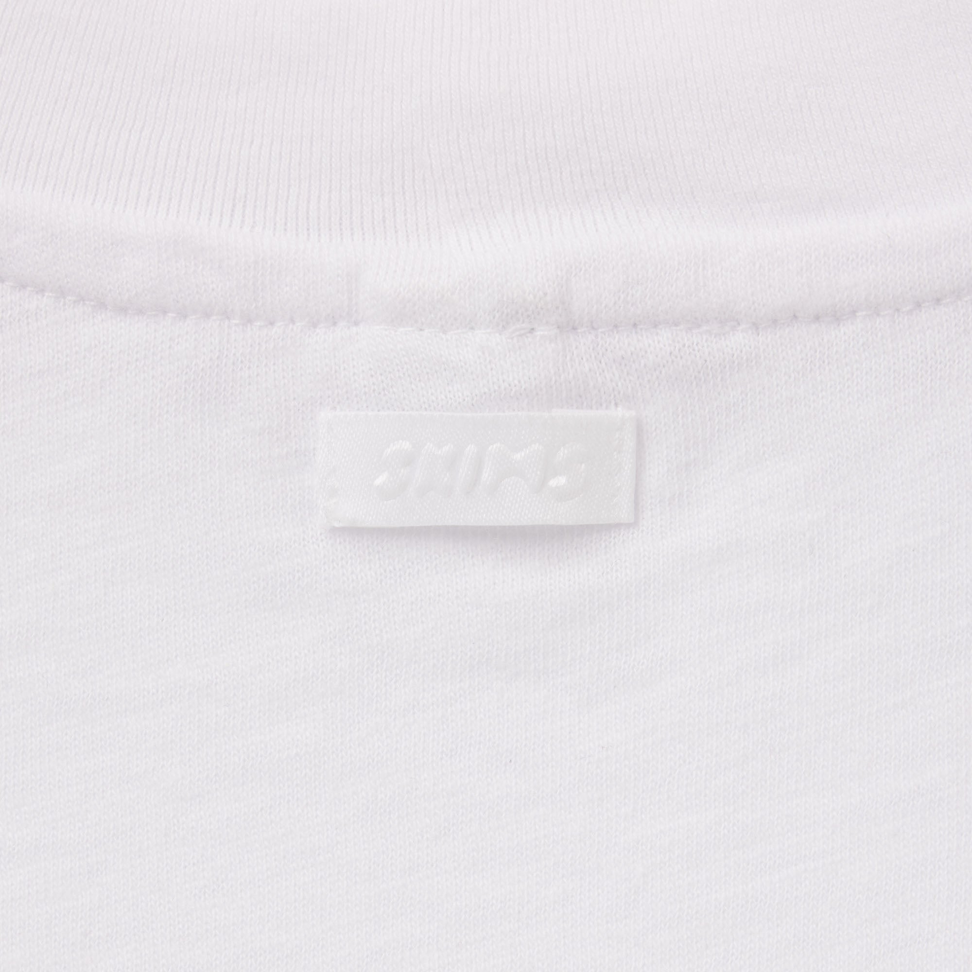 WORN IN JERSEY SUPER CROPPED V-NECK T-SHIRT | SNOW