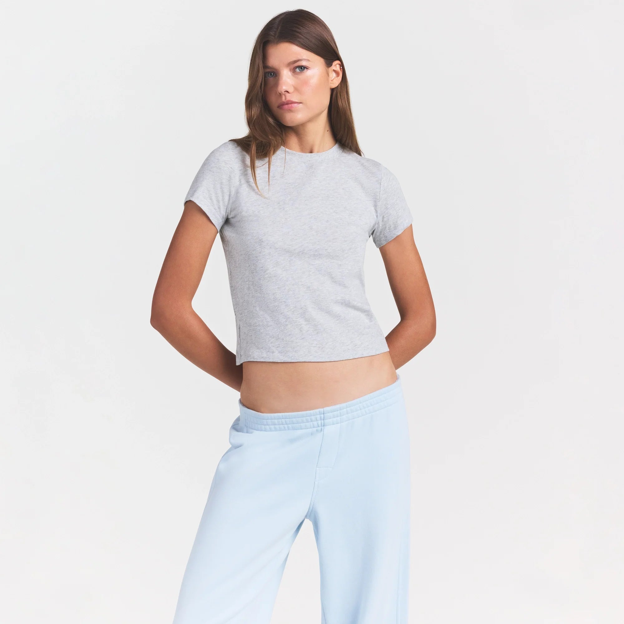 WORN IN JERSEY T-SHIRT | LIGHT HEATHER GREY