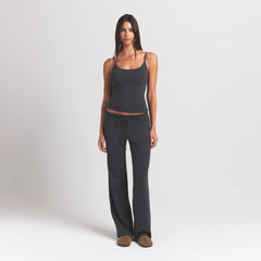 COTTON JERSEY SCOOP NECK CAMI | ASH