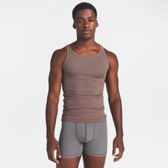 SKIMS COTTON MENS RIB TANK 3-PACK | JUNGLE MULTI
