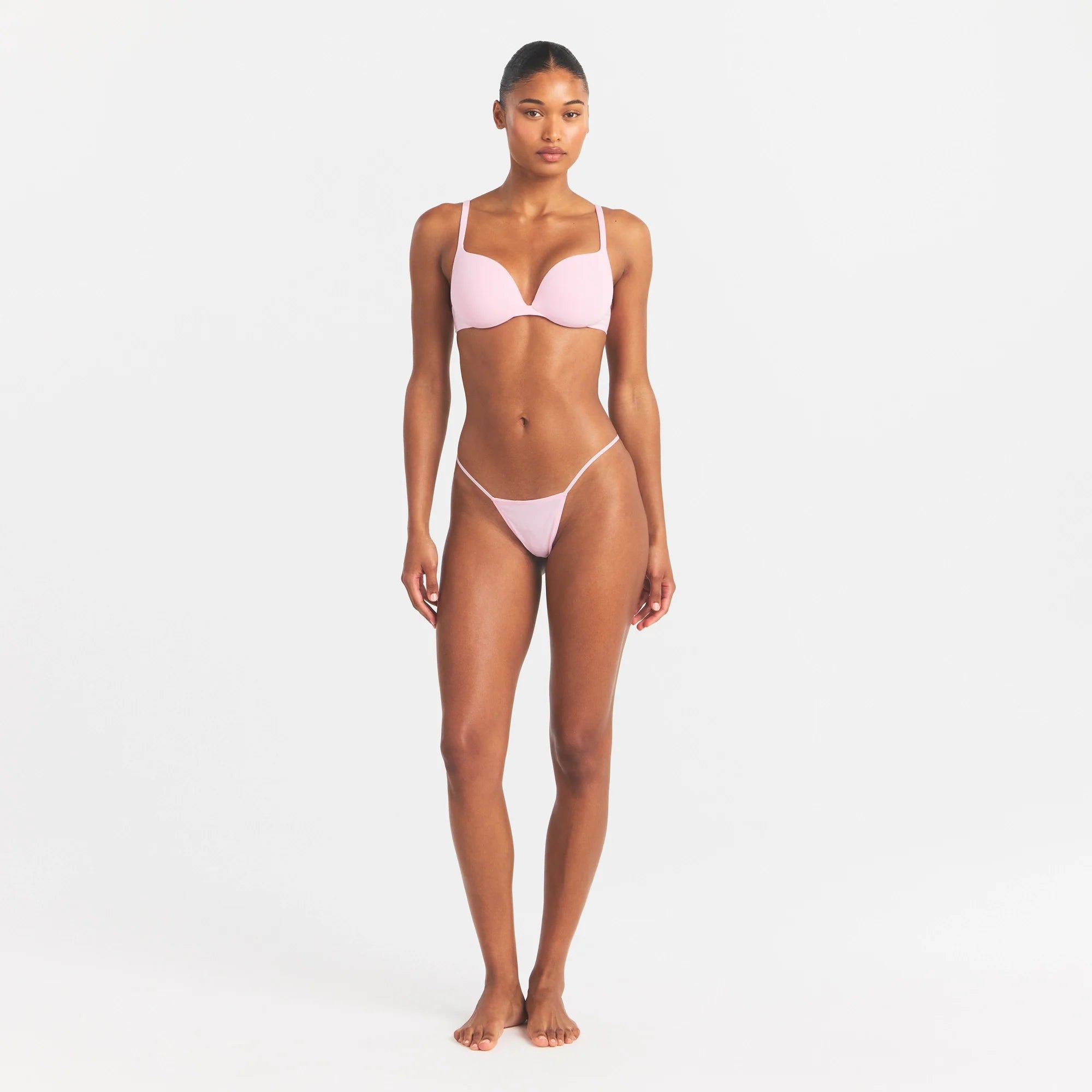 EVERYDAY COTTON STRING THONG | PEONY